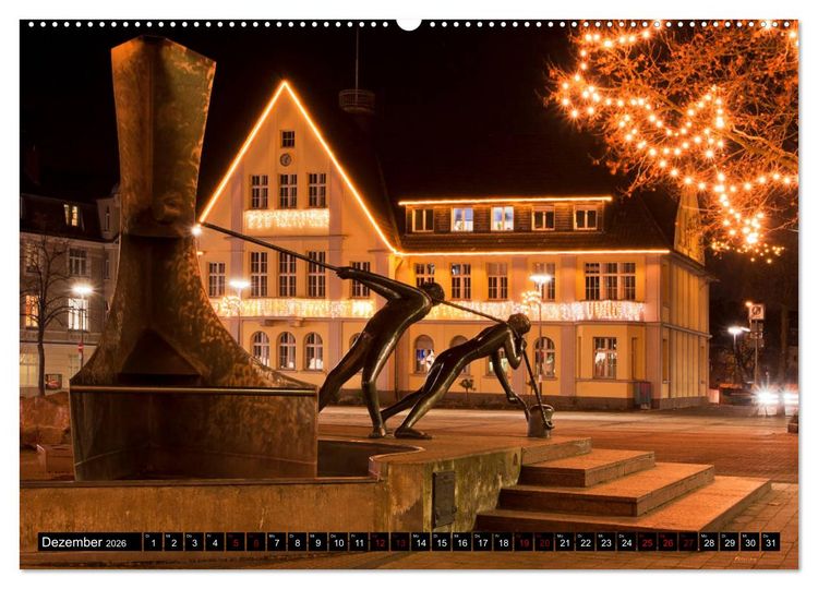 Produktbild: Wesseling am Rhein (hochwertiger Premium Wandkalender 2026 DIN A2 quer), Kunstdruck in Hochglanz