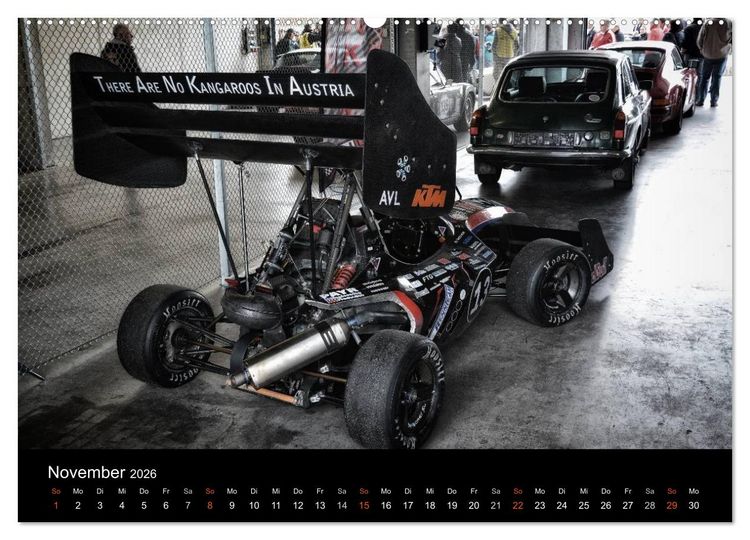 Produktbild: Raceday (hochwertiger Premium Wandkalender 2026 DIN A2 quer), Kunstdruck in Hochglanz
