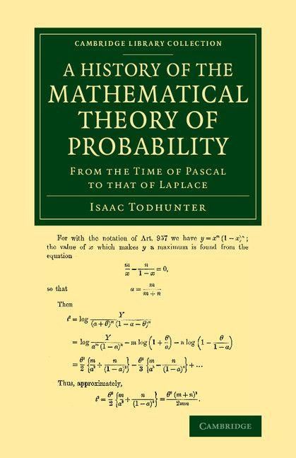 Produktbild: A History of the Mathematical Theory of Probability