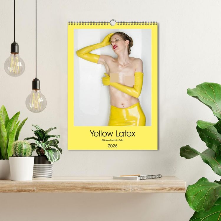 Produktbild: Yellow Latex (Wandkalender 2026 DIN A3 hoch), CALVENDO Monatskalender