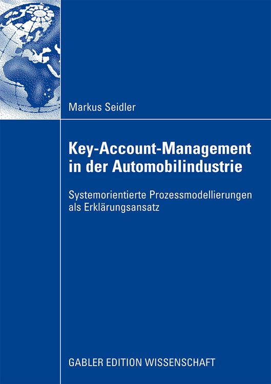 Produktbild: Key-Account-Management in der Automobilindustrie