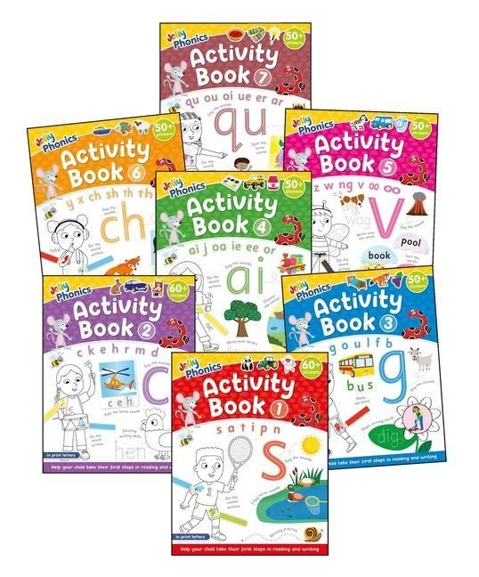 Jolly Phonics Activity Books 1-7 online bestellen