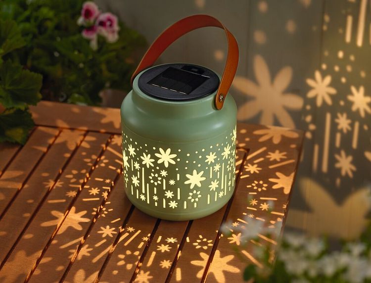 Produktbild: Blatt & Bl&uuml;te Solar-Licht Schattenzauber