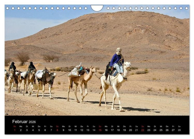 Produktbild: Sahara - S&uuml;dalgerien (Wandkalender 2026 DIN A4 quer), CALVENDO Monatskalender