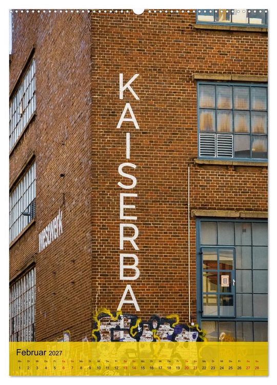 Produktbild: Plagwitz kunterbunt - Leipzigs wildester Stadtteil (Wandkalender 2027 DIN A2 hoch), CALVENDO Monatskalender