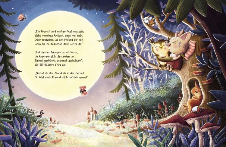 Produktbild: Eule Elli und die Sache mit dem Mond