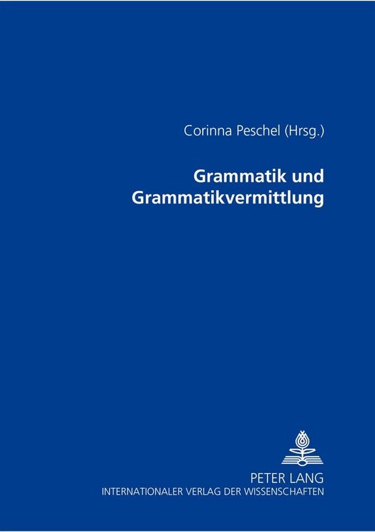 Produktbild: Grammatik und Grammatikvermittlung