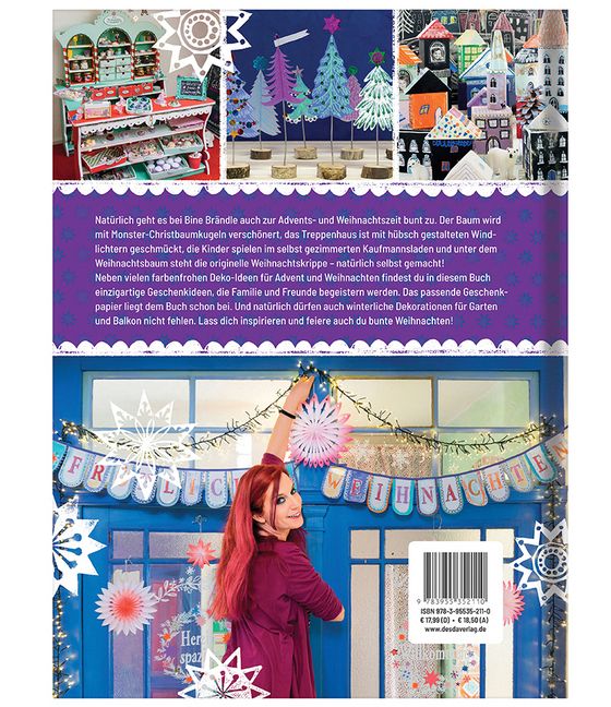 Produktbild: Meine bunte Weihnachtswelt:Zauberhafte Ideen von Bine Br&auml;ndle