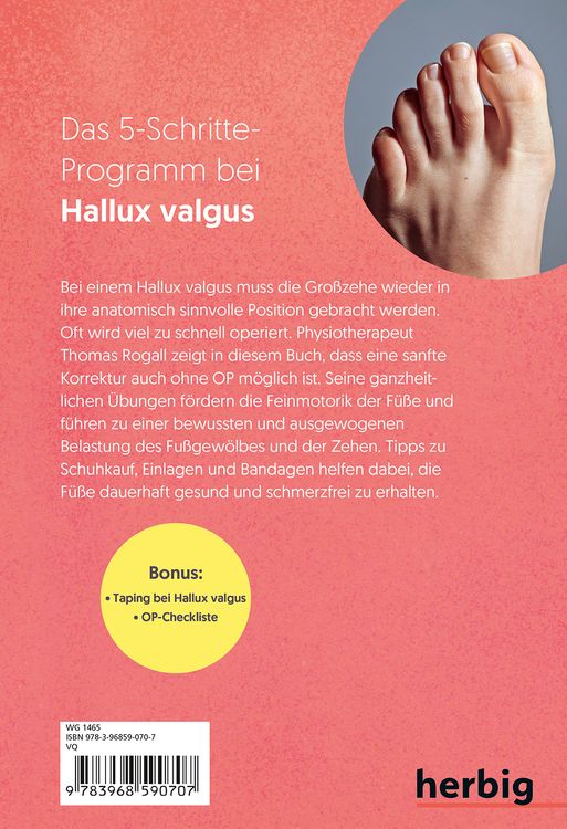 Produktbild: Hallux Valgus - Nachhaltige Hilfe ohne OP