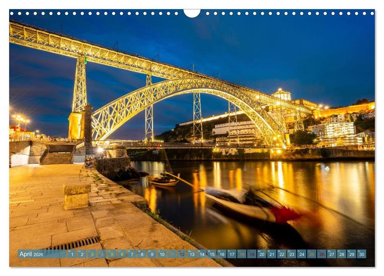 Produktbild: RIVERSIDE BLUES - Abends am Fluss (Wandkalender 2026 DIN A3 quer), CALVENDO Monatskalender