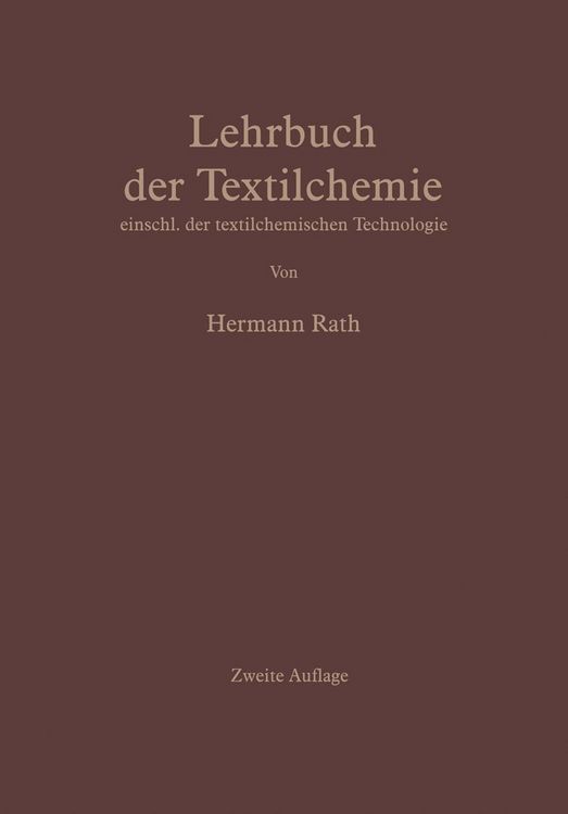 Produktbild: Lehrbuch der Textilchemie