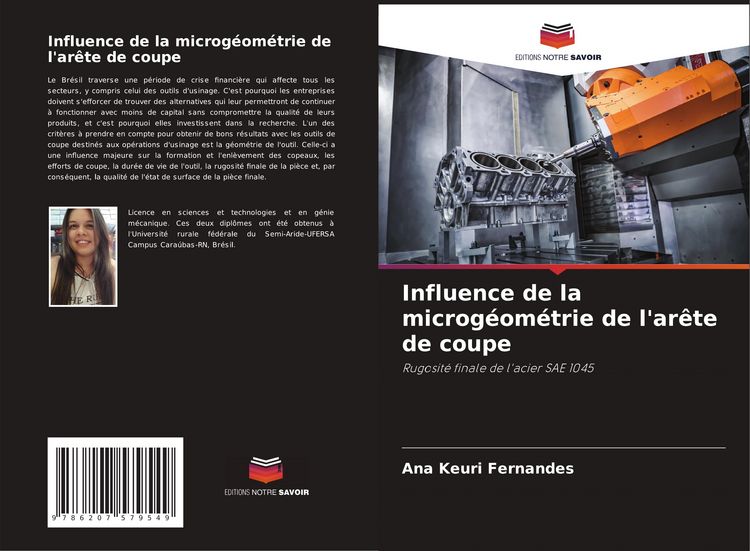 Produktbild: Influence de la microg&eacute;om&eacute;trie de l'ar&ecirc;te de coupe