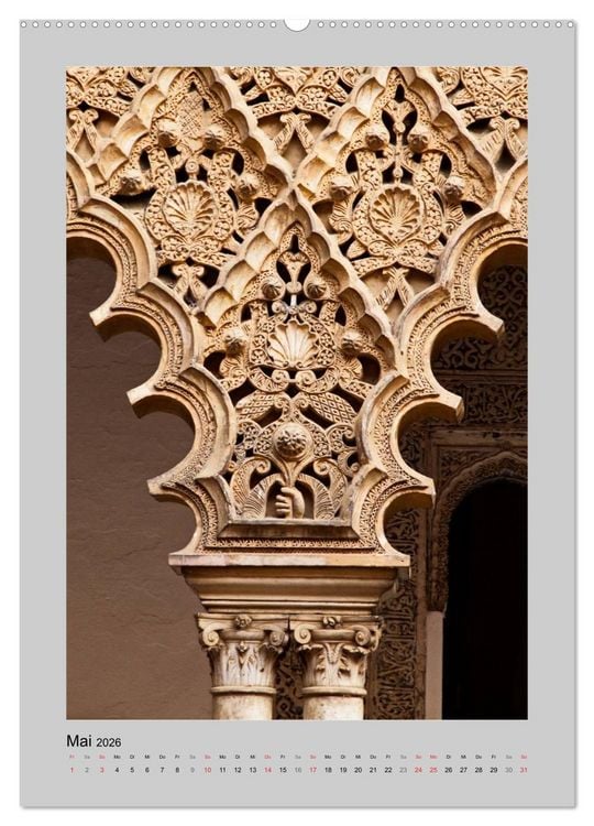 Produktbild: Andalusien - Bekanntes und Unbeachtetes (Wandkalender 2026 DIN A2 hoch), CALVENDO Monatskalender