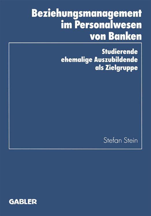 Produktbild: Beziehungsmanagement im Personalwesen von Banken