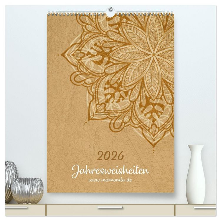 Produktbild: Jahresweisheiten (hochwertiger Premium Wandkalender 2026 DIN A2 hoch), Kunstdruck in Hochglanz