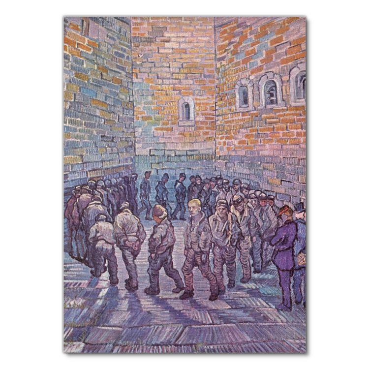 Produktbild: Lais Puzzle Vincent Willem van Gogh - Die Runde der Gefangenen 1000 Teile