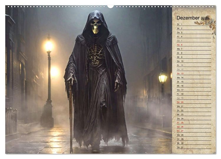 Produktbild: Viktorianische Schrecken (Wandkalender 2026 DIN A2 quer), CALVENDO Monatskalender
