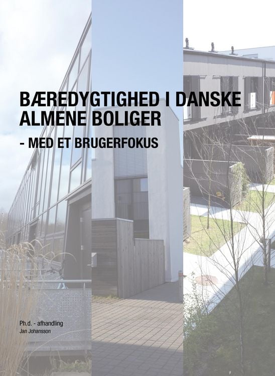 Produktbild: B&aelig;redygtighed i danske almene boliger - med et brugerfokus