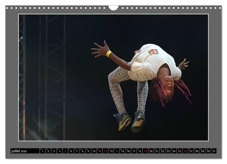 Produktbild: Break Dance et Hip-Hop (Calendrier mural 2026 DIN A3 vertical), CALVENDO calendrier mensuel