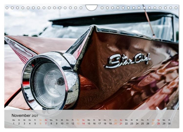 Produktbild: Pontiac Star Chief - Details voller Stil (Wandkalender 2027 DIN A4 quer), CALVENDO Monatskalender