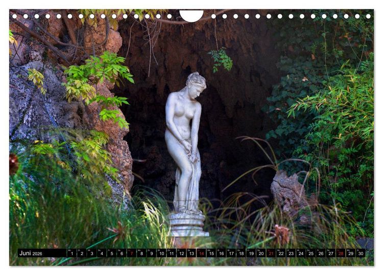 Produktbild: Zauberhafte Riviera - Die Hanbury G&auml;rten (Wandkalender 2026 DIN A4 quer), CALVENDO Monatskalender