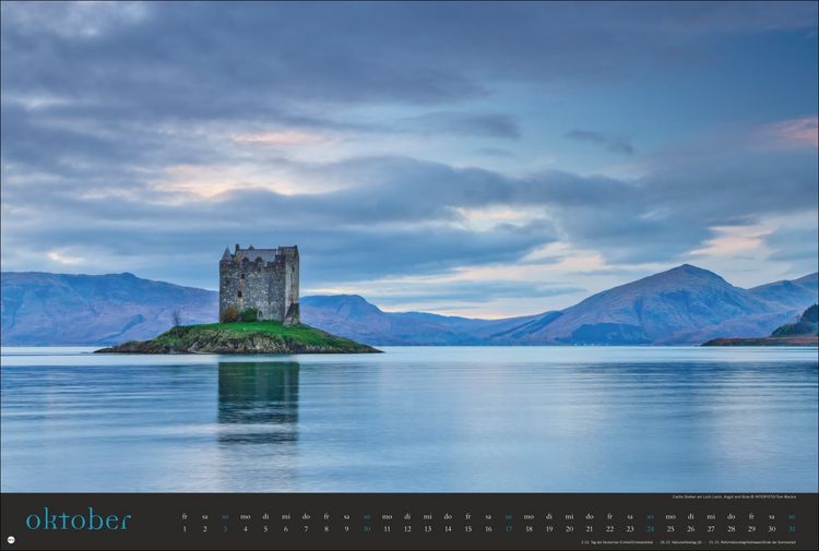 Produktbild: Land of Legends Kalender 2027 - Schottlands Burgen und Schl&ouml;sser
