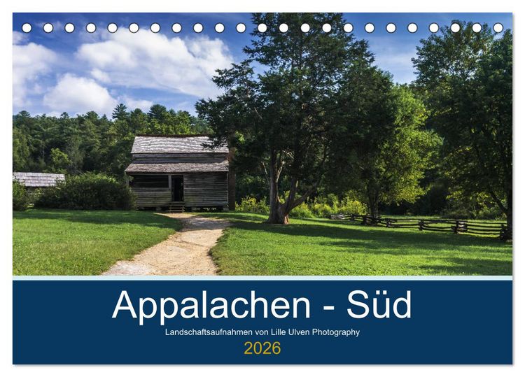 Produktbild: Appalachen - S&uuml;d (Tischkalender 2026 DIN A5 quer), CALVENDO Monatskalender