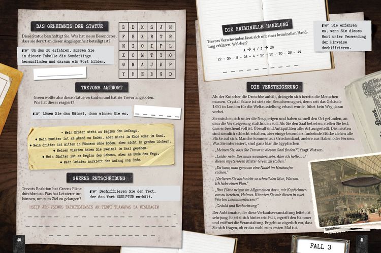 Produktbild: Detective Games &ndash; L&ouml;se die F&auml;lle!