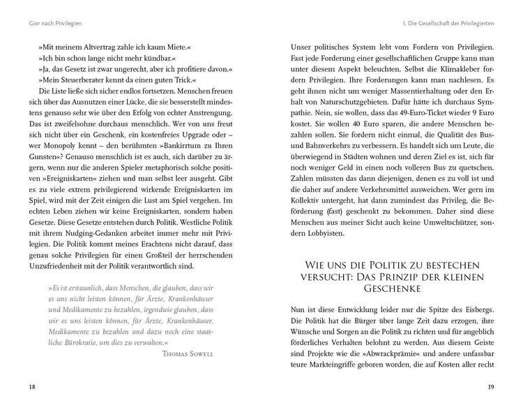 Produktbild: Gier nach Privilegien