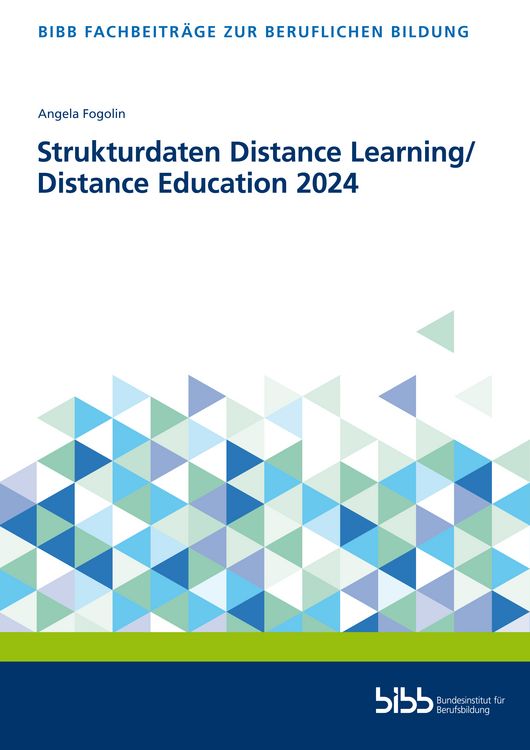 Produktbild: Strukturdaten Distance Learning/Distance Education 2024