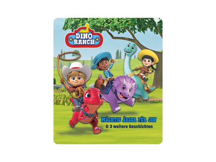 Produktbild: Content-Tonie: Dino Ranch - M&auml;chtig &Auml;rger f&uuml;r Jon & 3 weitere Abenteuer