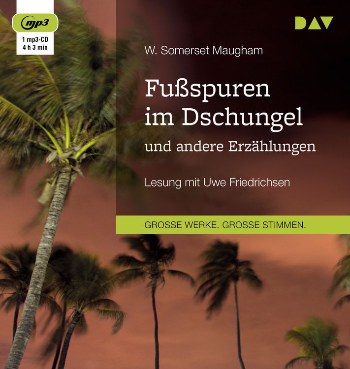 Produktbild: Fu&szlig;spuren im Dschungel und andere Erz&auml;hlungen