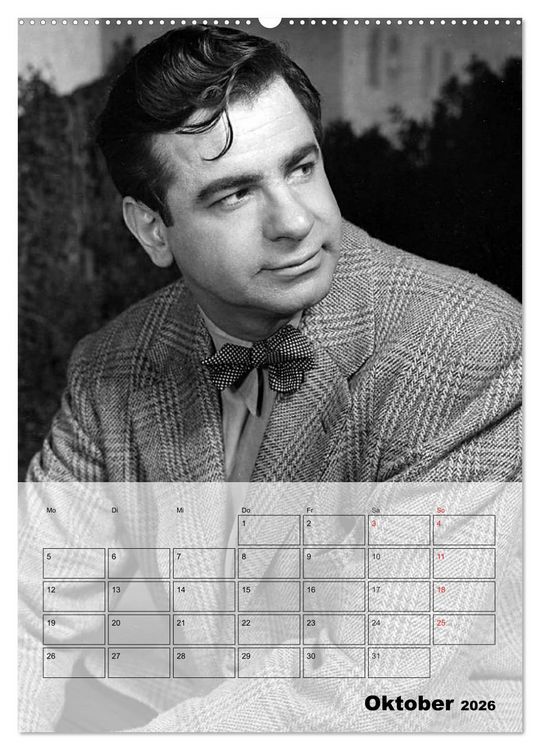 Produktbild: Filmstars - Legenden der goldenen Filmjahre (hochwertiger Premium Wandkalender 2026 DIN A2 hoch), Kunstdruck in Hochglanz