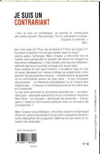 Produktbild: Je suis un contrariant