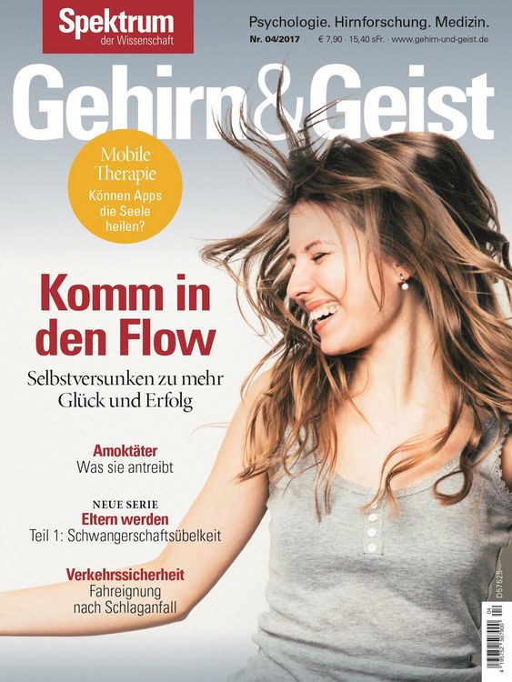 Produktbild: Gehirn&Geist 4/2017 - Komm in den Flow