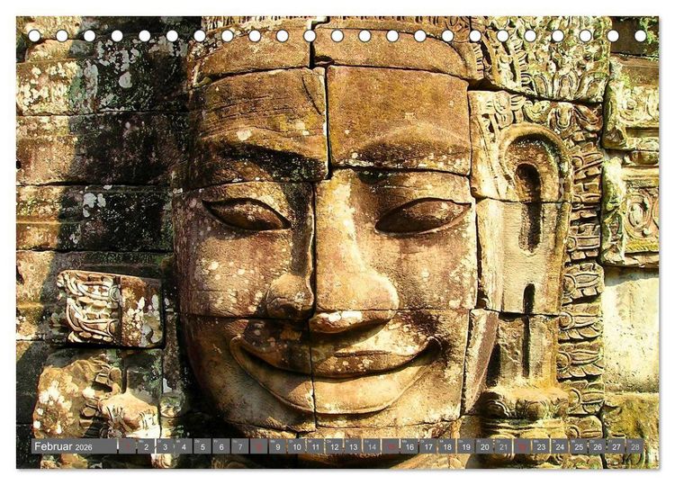 Produktbild: Kambodscha &bull; Angkor Wat (Tischkalender 2026 DIN A5 quer), CALVENDO Monatskalender