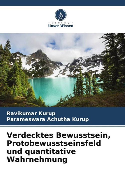 Produktbild: Verdecktes Bewusstsein, Protobewusstseinsfeld und quantitative Wahrnehmung