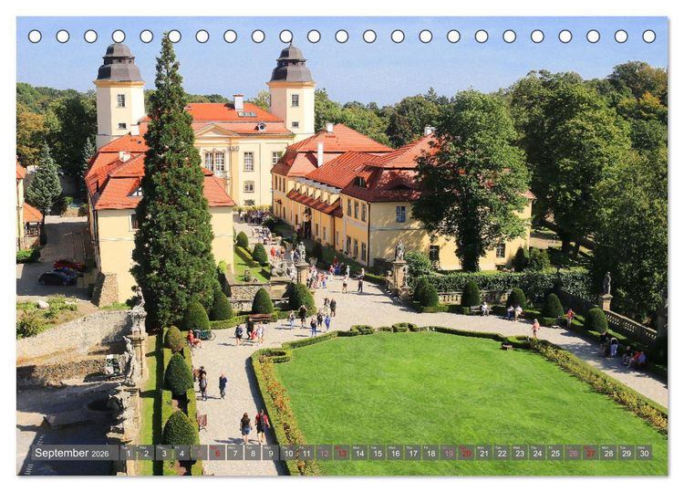 Produktbild: Highlights in Poland's South (Desk Calendar 2026 DIN A5 landscape), CALVENDO 12 Month DeskCalendar