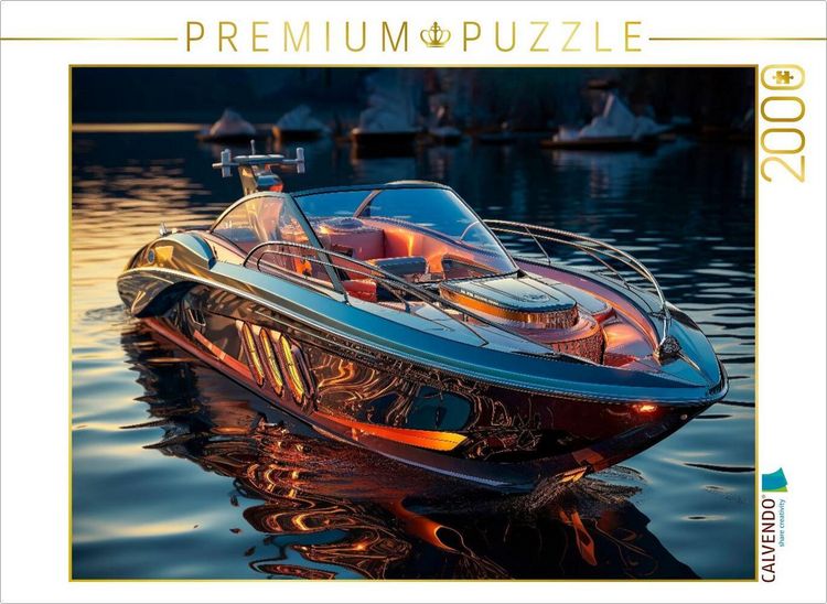 Produktbild: CALVENDO Puzzle Yachten - Traum von Unabh&auml;ngigkeit | 2000 Teile Lege-Gr&ouml;&szlig;e 90x67cm Foto-Puzzle f&uuml;r gl&uuml;ckliche Stunden