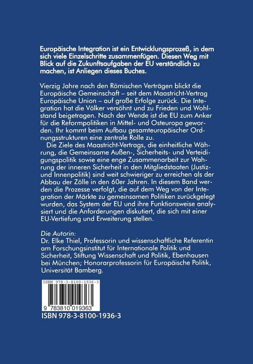 Produktbild: Die Europ&auml;ische Union