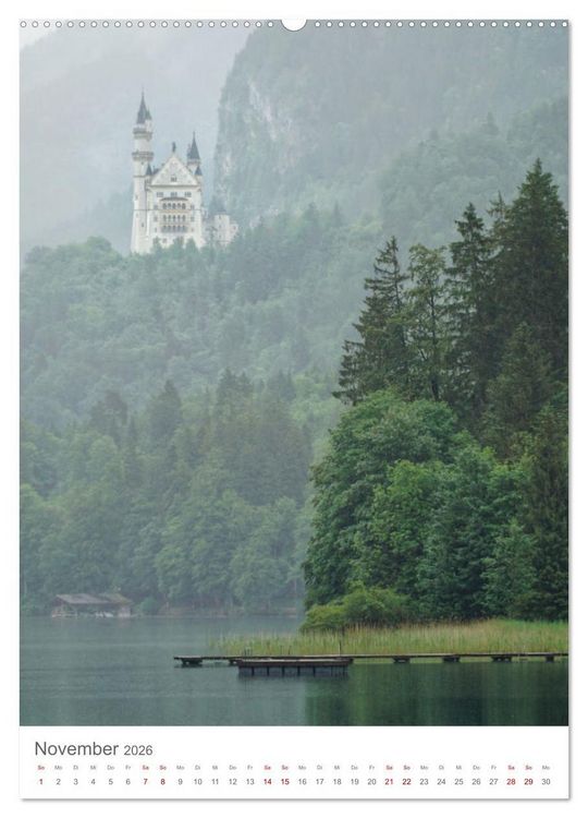 Produktbild: Alpenseen (Wandkalender 2026 DIN A2 hoch), CALVENDO Monatskalender