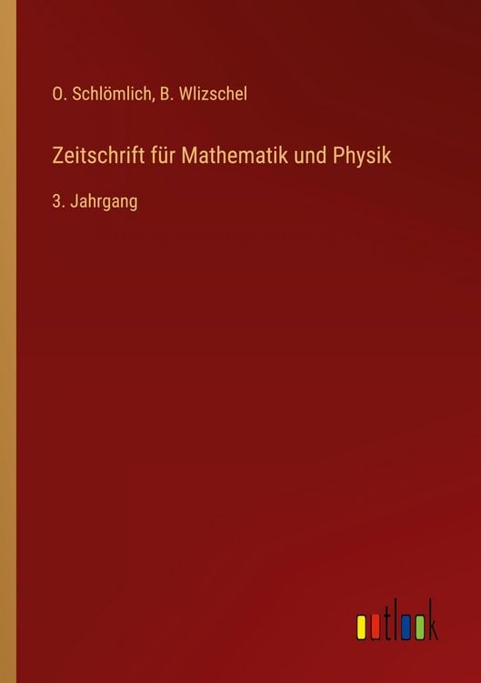 Produktbild: Zeitschrift f&uuml;r Mathematik und Physik