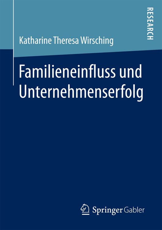 Produktbild: Familieneinfluss und Unternehmenserfolg