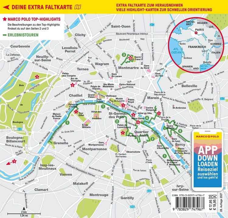 Produktbild: MARCO POLO Reisef&uuml;hrer Paris