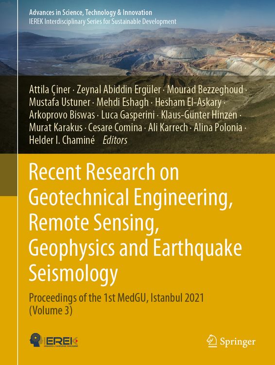 Produktbild: Recent Research on Geotechnical Engineering, Remote Sensing, Geophysics and Earthquake Seismology