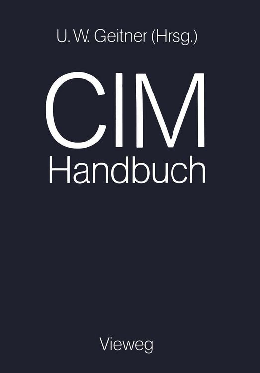 Produktbild: CIM-Handbuch