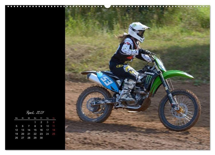 Produktbild: Motocross (Wandkalender 2027 DIN A2 quer), CALVENDO Monatskalender
