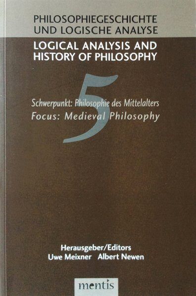Produktbild: Schwerpunkt: Philosophie des Mittelalters / Medieval Philosophy
