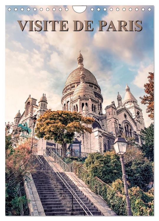 Produktbild: Visite de Paris (Calendrier mural 2026 DIN A4 horizontal), CALVENDO calendrier mensuel
