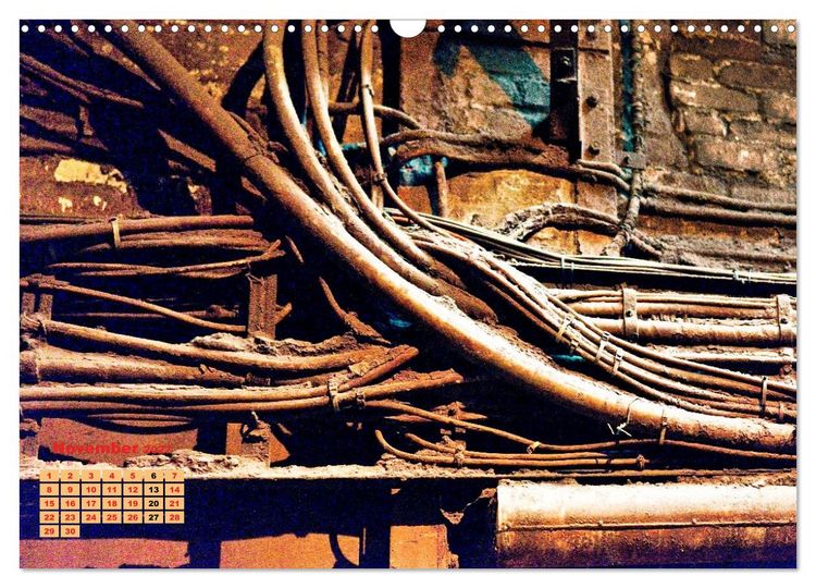 Produktbild: Metallwelt (Wandkalender 2027 DIN A3 quer), CALVENDO Monatskalender
